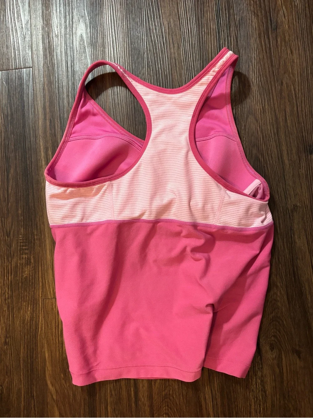 Y2K Nike Women's Pink Racerback Athletic